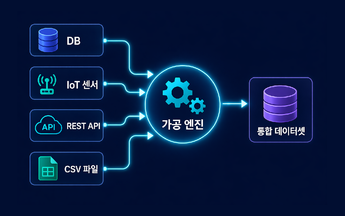 데이터 가공과 융합 아키텍처